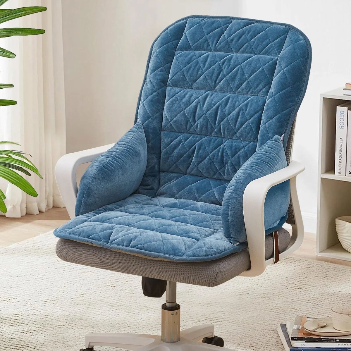 Ergonomic Lumbar Cushion for Upright and Relaxed Sitting