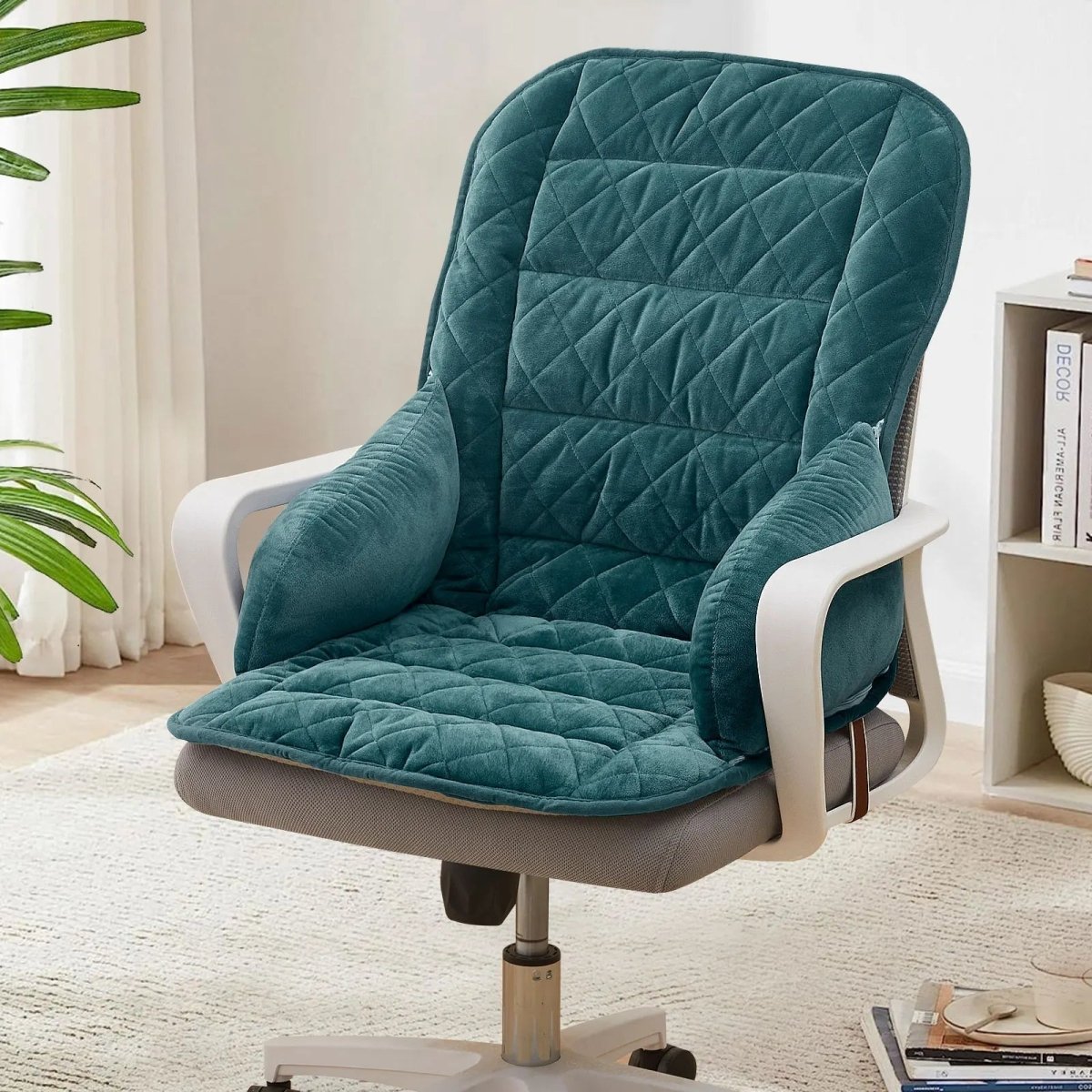 Ergonomic Lumbar Cushion for Upright and Relaxed Sitting