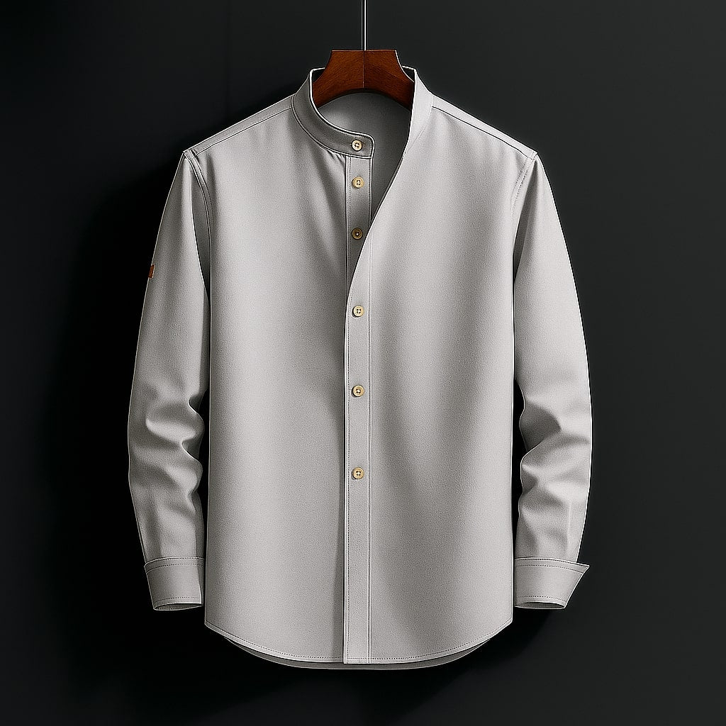Image of Ernest | Men's Long Sleeve Button-Down Shirt