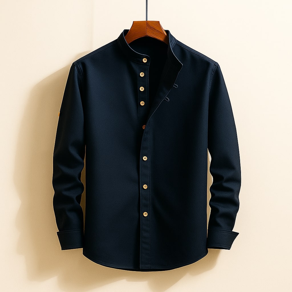 Image of Ernest | Men's Long Sleeve Button-Down Shirt
