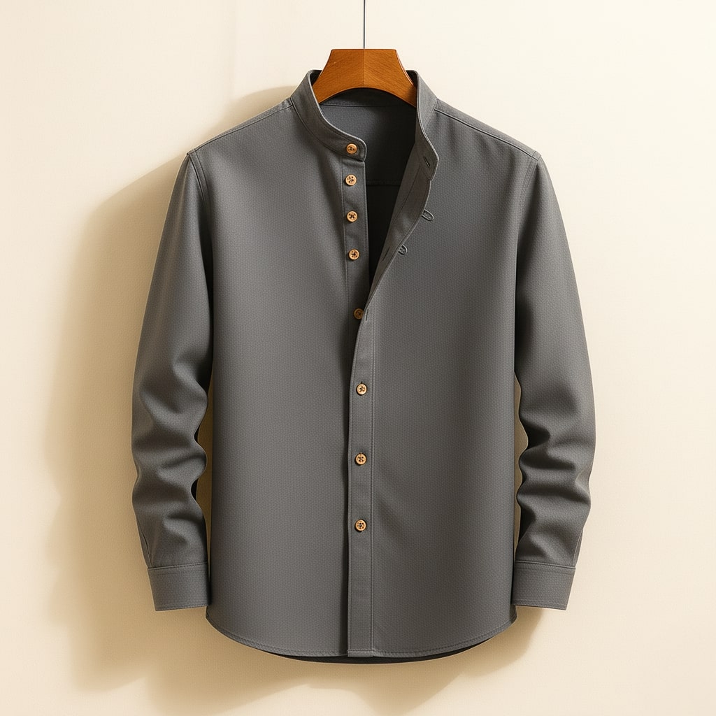 Image of Ernest | Men's Long Sleeve Button-Down Shirt