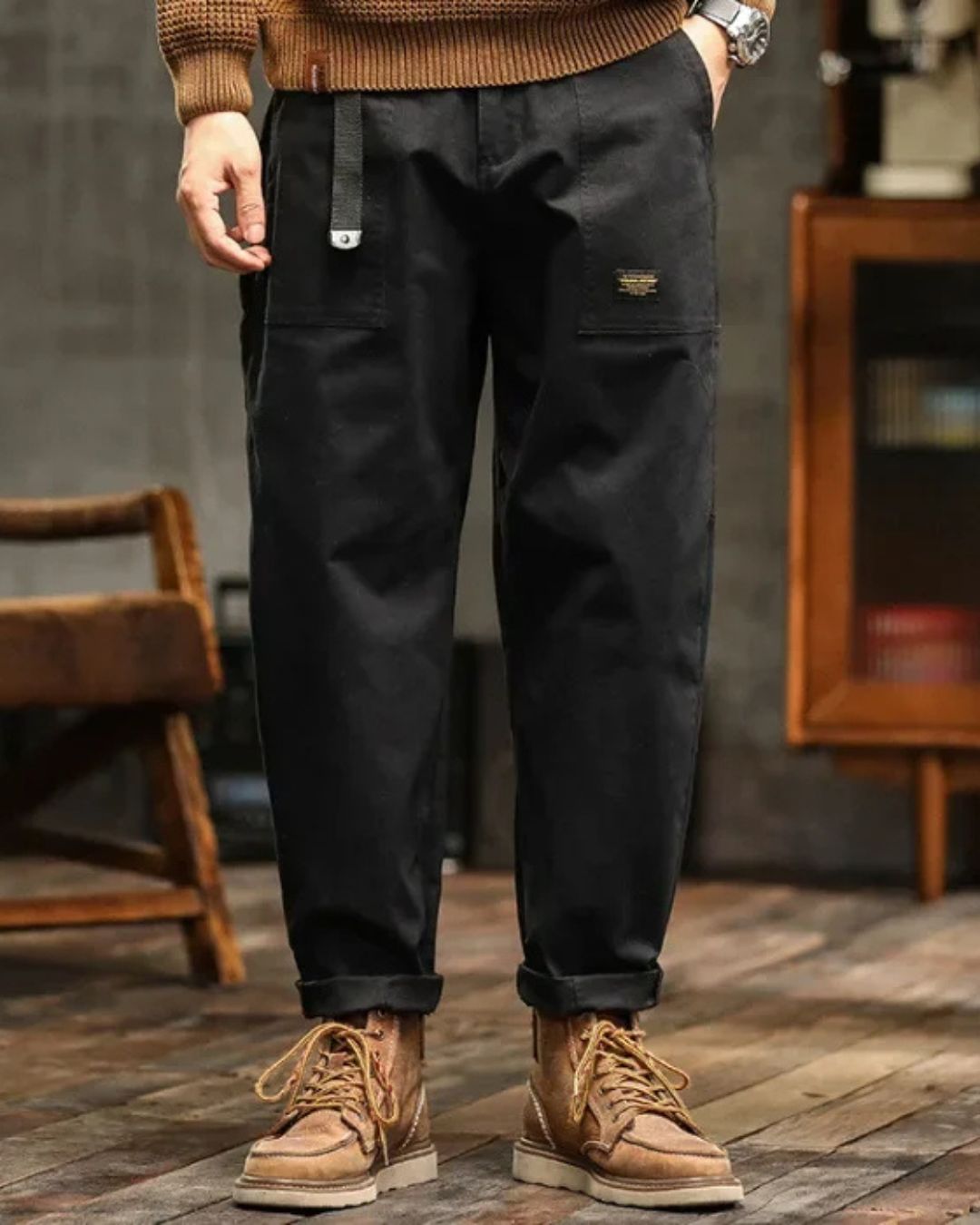 Image of Ernest | Men's Relaxed Fit Cargo Pants