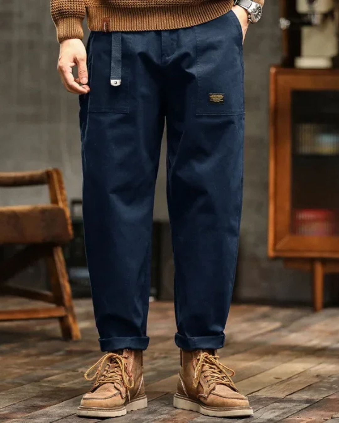 Image of Ernest | Men's Relaxed Fit Cargo Pants
