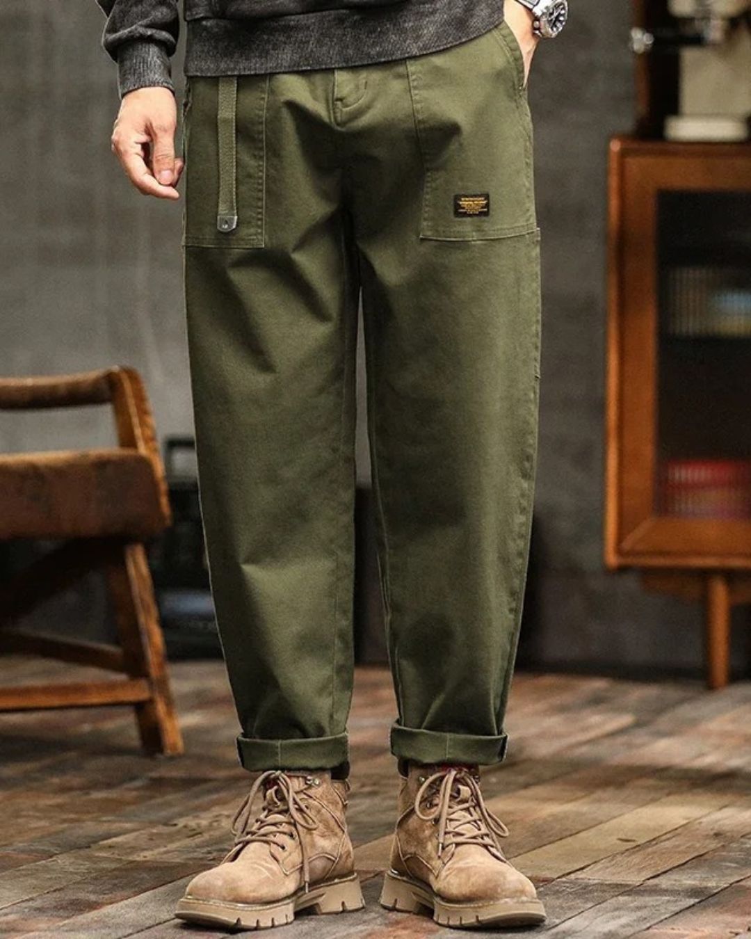 Image of Ernest | Men's Relaxed Fit Cargo Pants