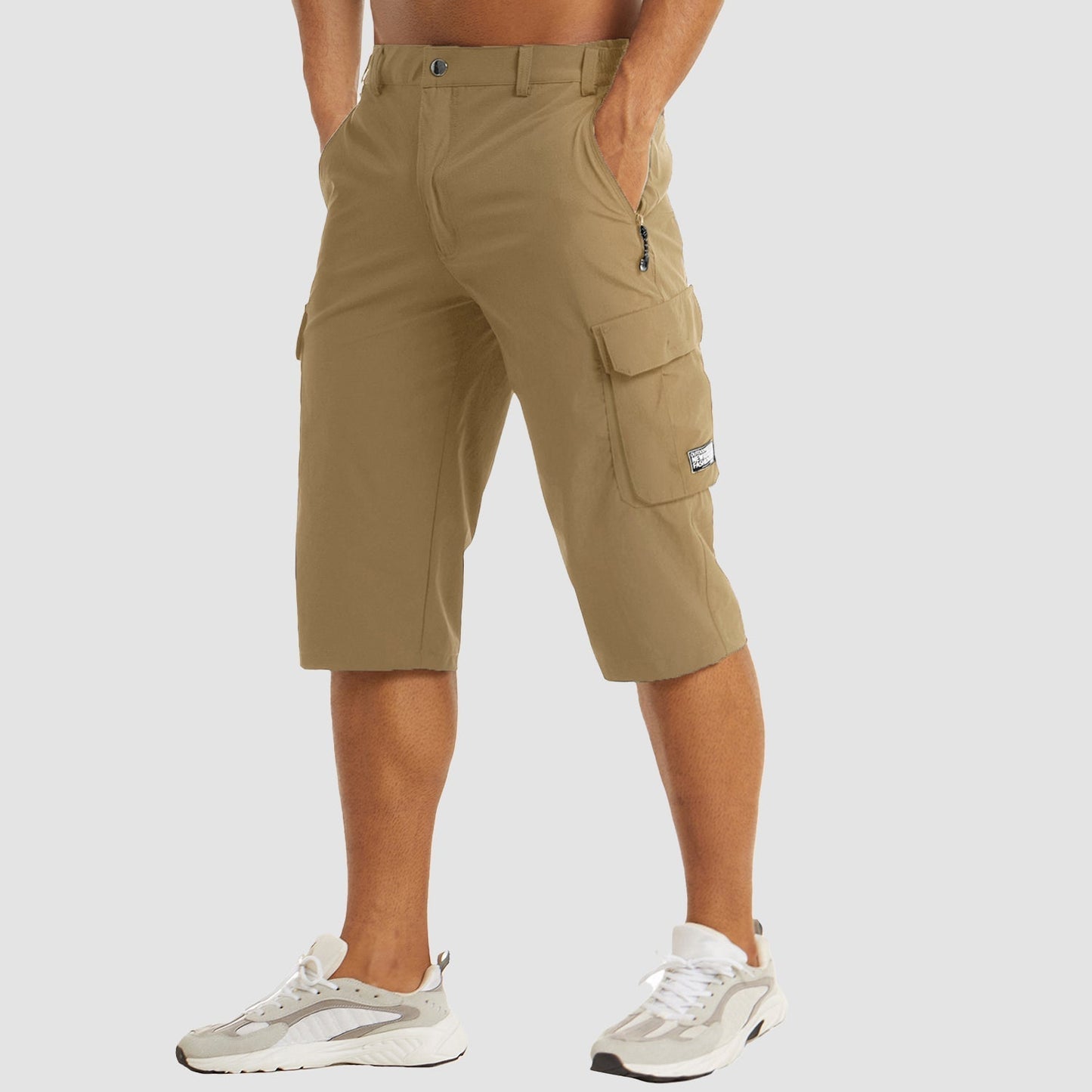 Image of Evan | Men's Cargo Knee Length Shorts