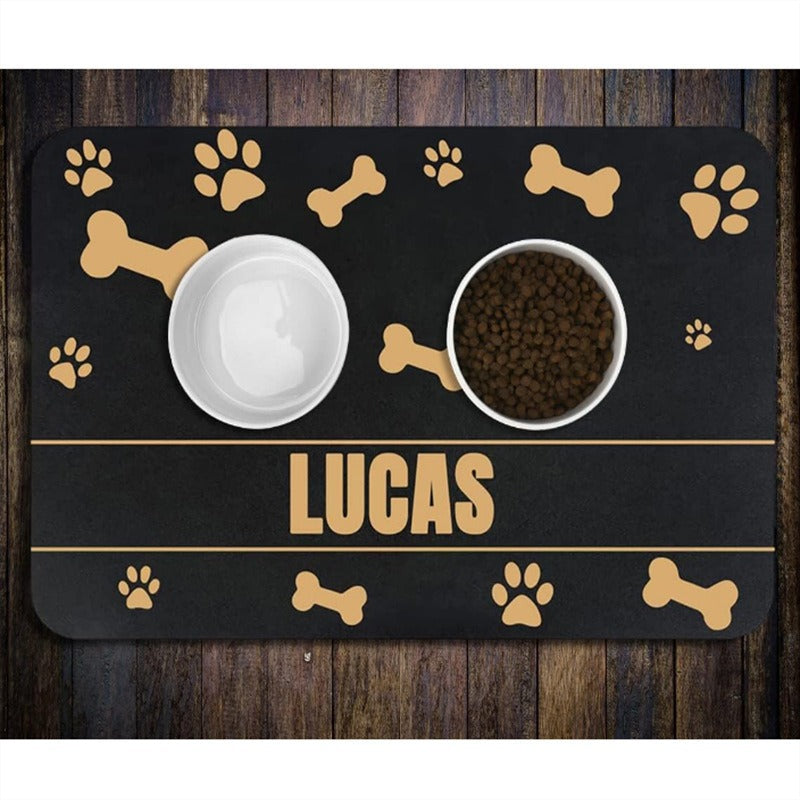 Extra Large Waterproof Silicone Pet Feeding Mat with Non-Slip Backing
