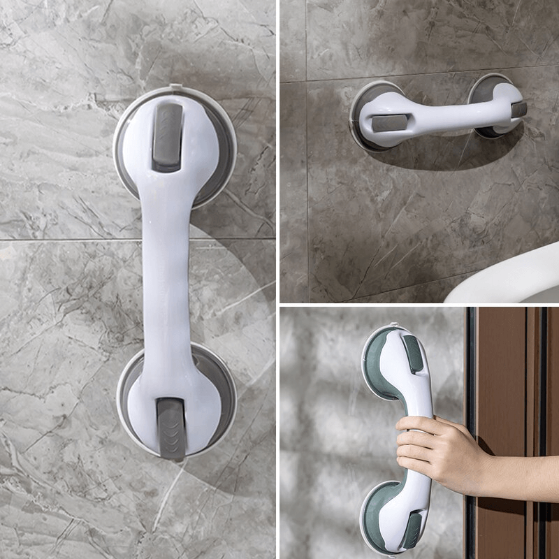Extra-Sturdy Suction Grab Bar – No Drilling Required