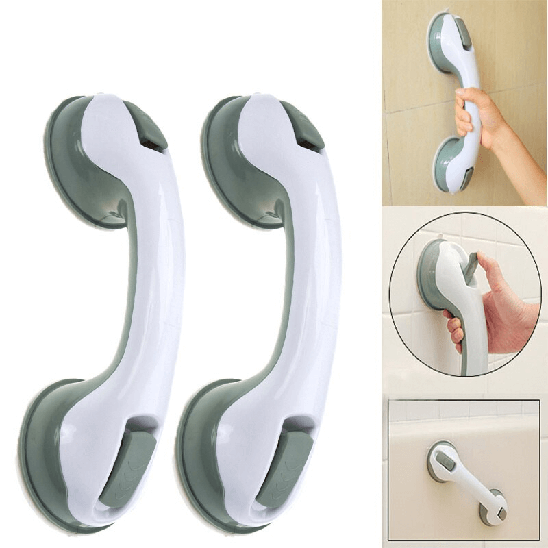 Extra-Sturdy Suction Grab Bar – No Drilling Required