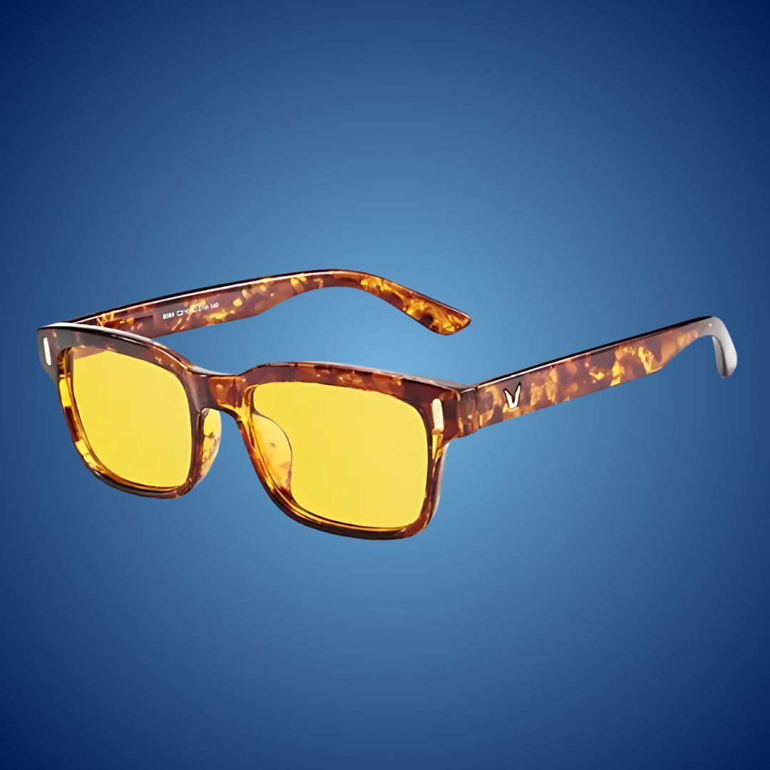 EyeShield Pro Blue Light Blocking Computer Glasses | With UV Protection - Reduces Eye Strain - Improves Sleep Quality - Relieves Eye Fatigue FleekFit