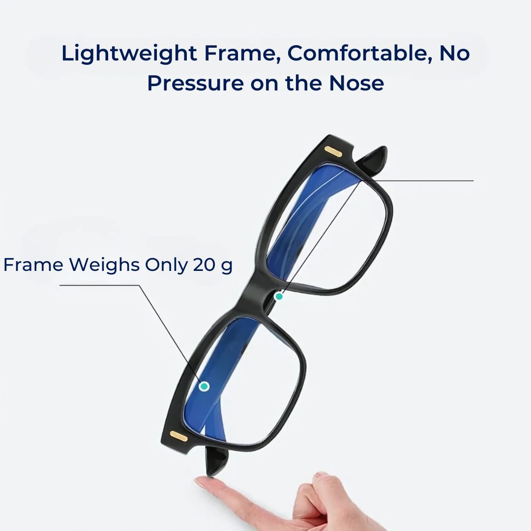 EyeShield Pro Blue Light Blocking Computer Glasses | With UV Protection - Reduces Eye Strain - Improves Sleep Quality - Relieves Eye Fatigue FleekFit