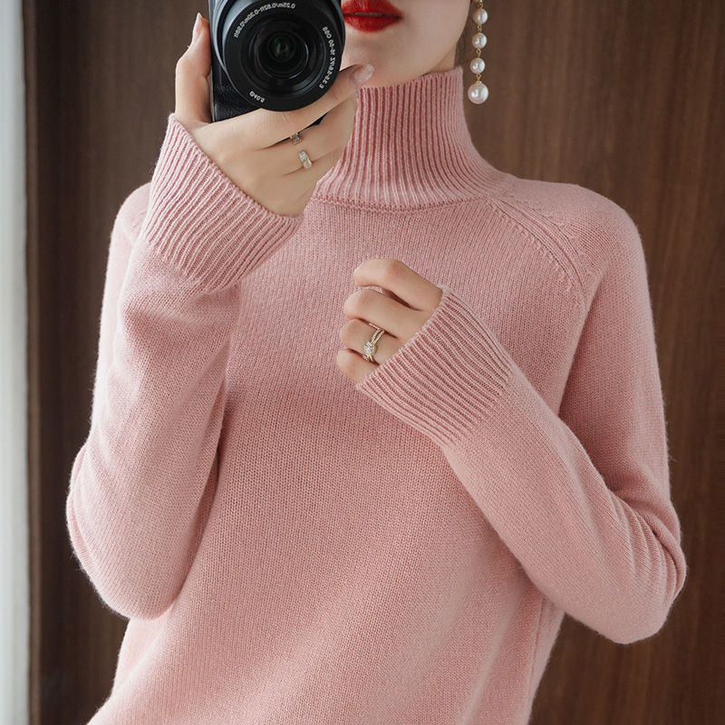Image of Felicia | Women's Fitted Turtleneck Sweater