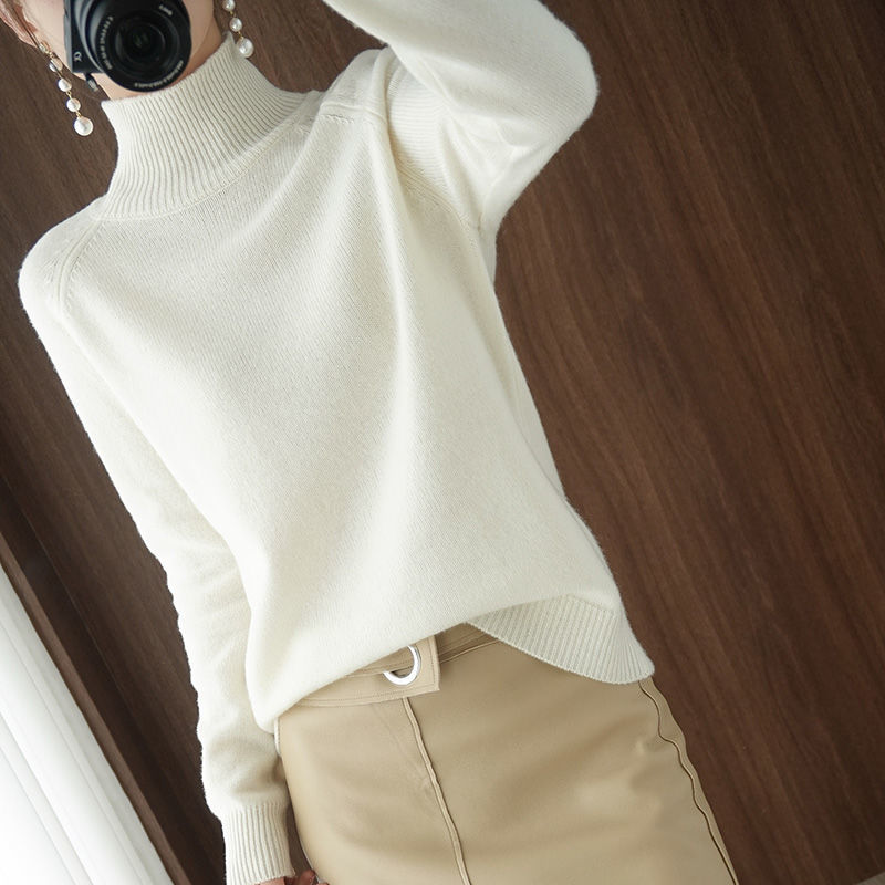 Image of Felicia | Women's Fitted Turtleneck Sweater
