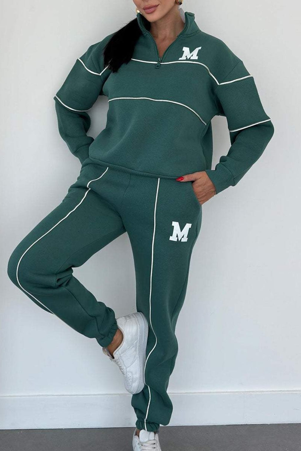 Image of Fiona | Women's Long Sleeve Sweatpants Set
