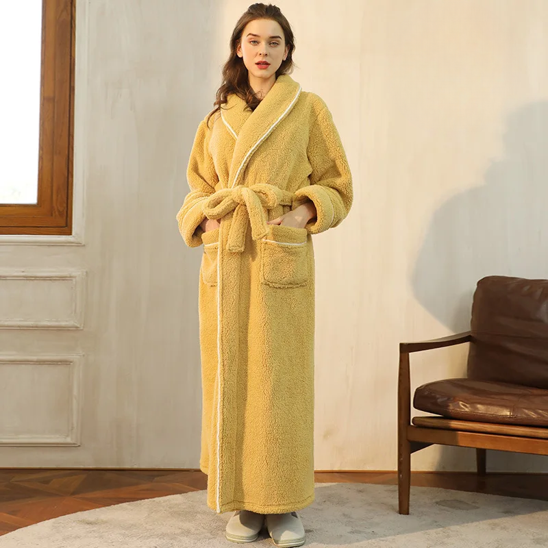 Flannel Winter Bathrobe