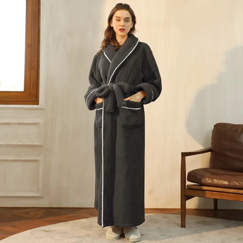 Flannel Winter Bathrobe