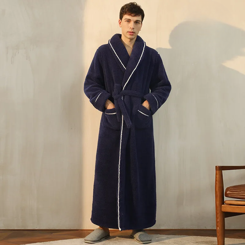 Flannel Winter Bathrobe