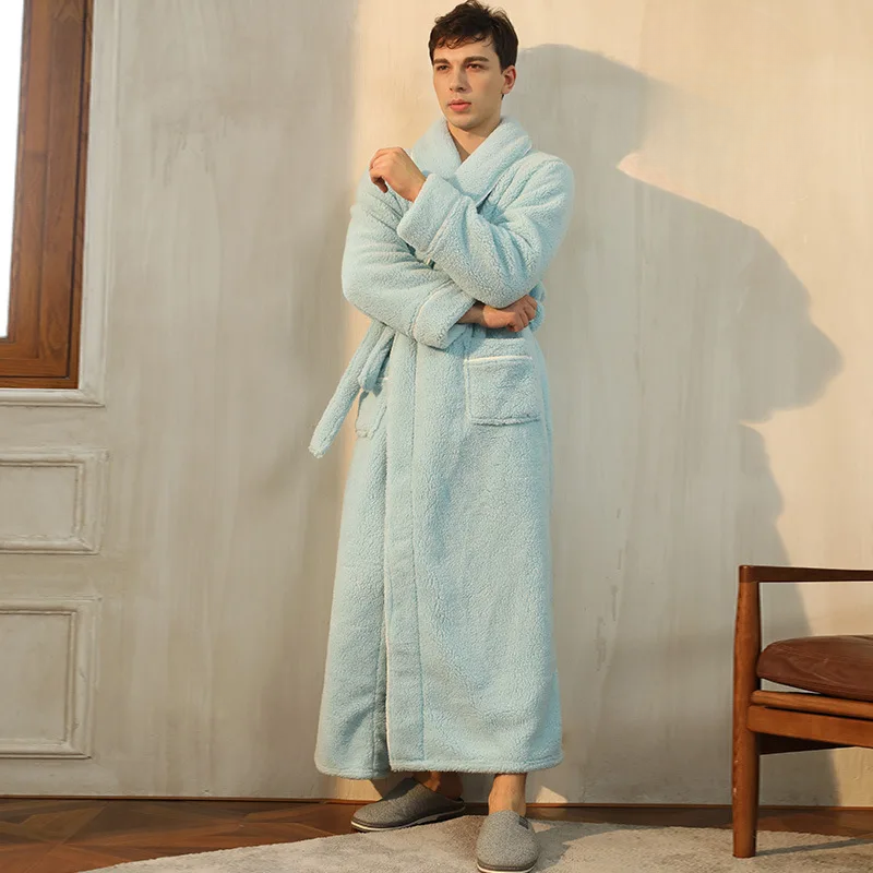 Flannel Winter Bathrobe