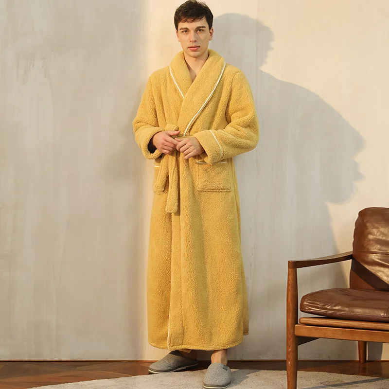 Flannel Winter Bathrobe