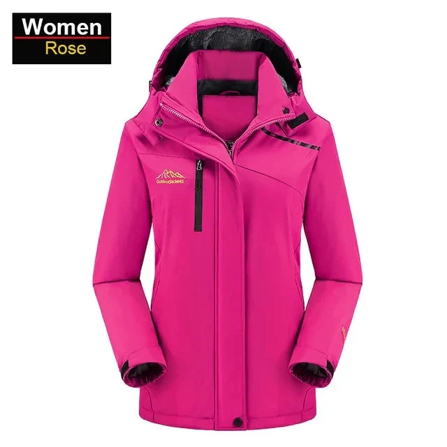 Fleece-Lined Waterproof Jacket