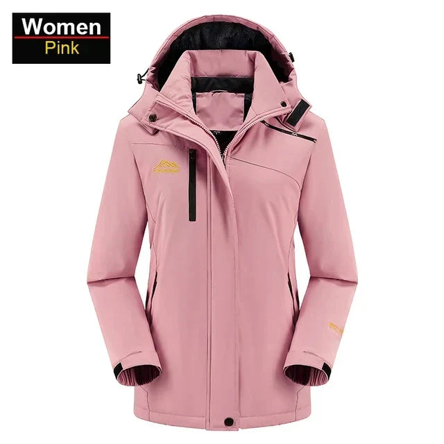 Fleece-Lined Waterproof Jacket