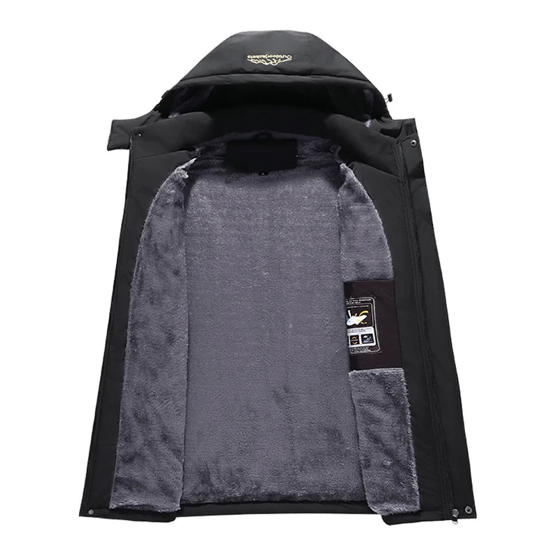 Fleece-Lined Waterproof Jacket