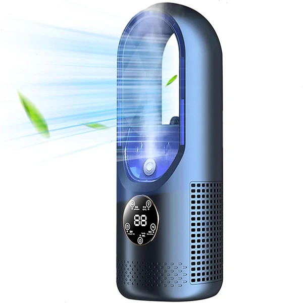 FleekFit | 2025 Blade-Free Silent Portable Air Conditioner Humidifier for Home and Office