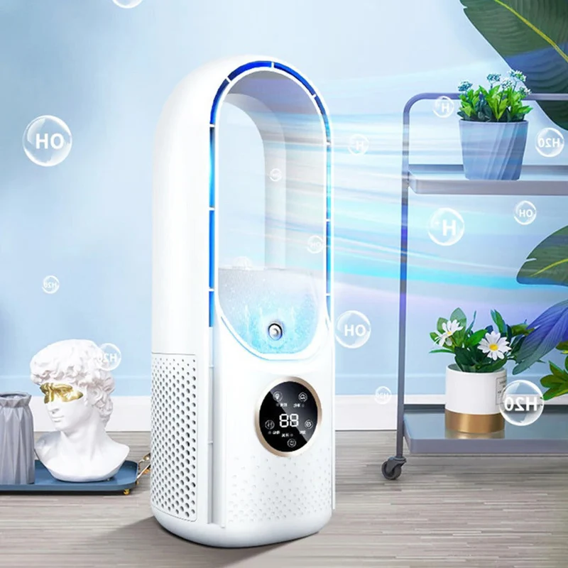 FleekFit | 2025 Blade-Free Silent Portable Air Conditioner Humidifier for Home and Office