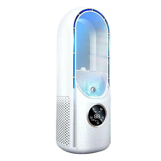 FleekFit | 2025 Blade-Free Silent Portable Air Conditioner Humidifier for Home and Office