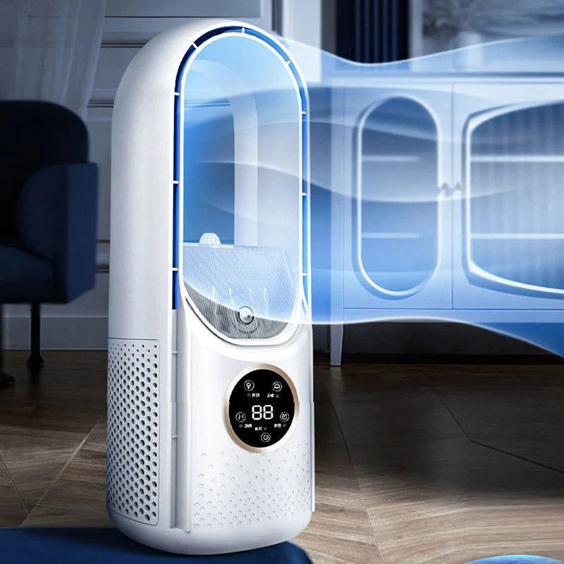 FleekFit | 2025 Blade-Free Silent Portable Air Conditioner Humidifier for Home and Office