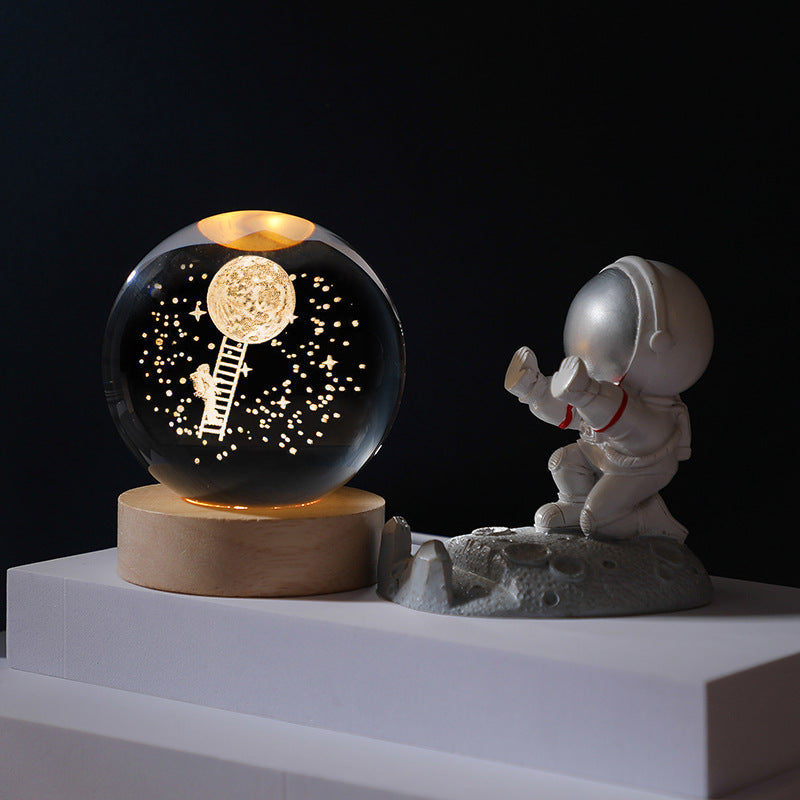 FleekFit | 3D Planet Crystal Ball