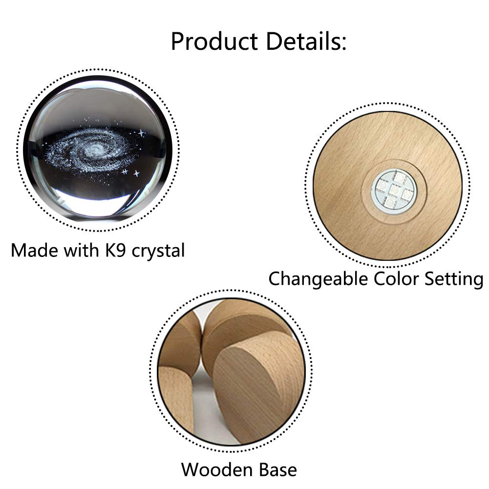 FleekFit | 3D Planet Crystal Ball