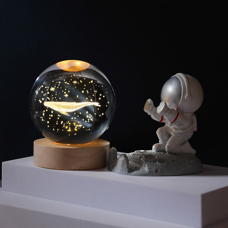 FleekFit | 3D Planet Crystal Ball