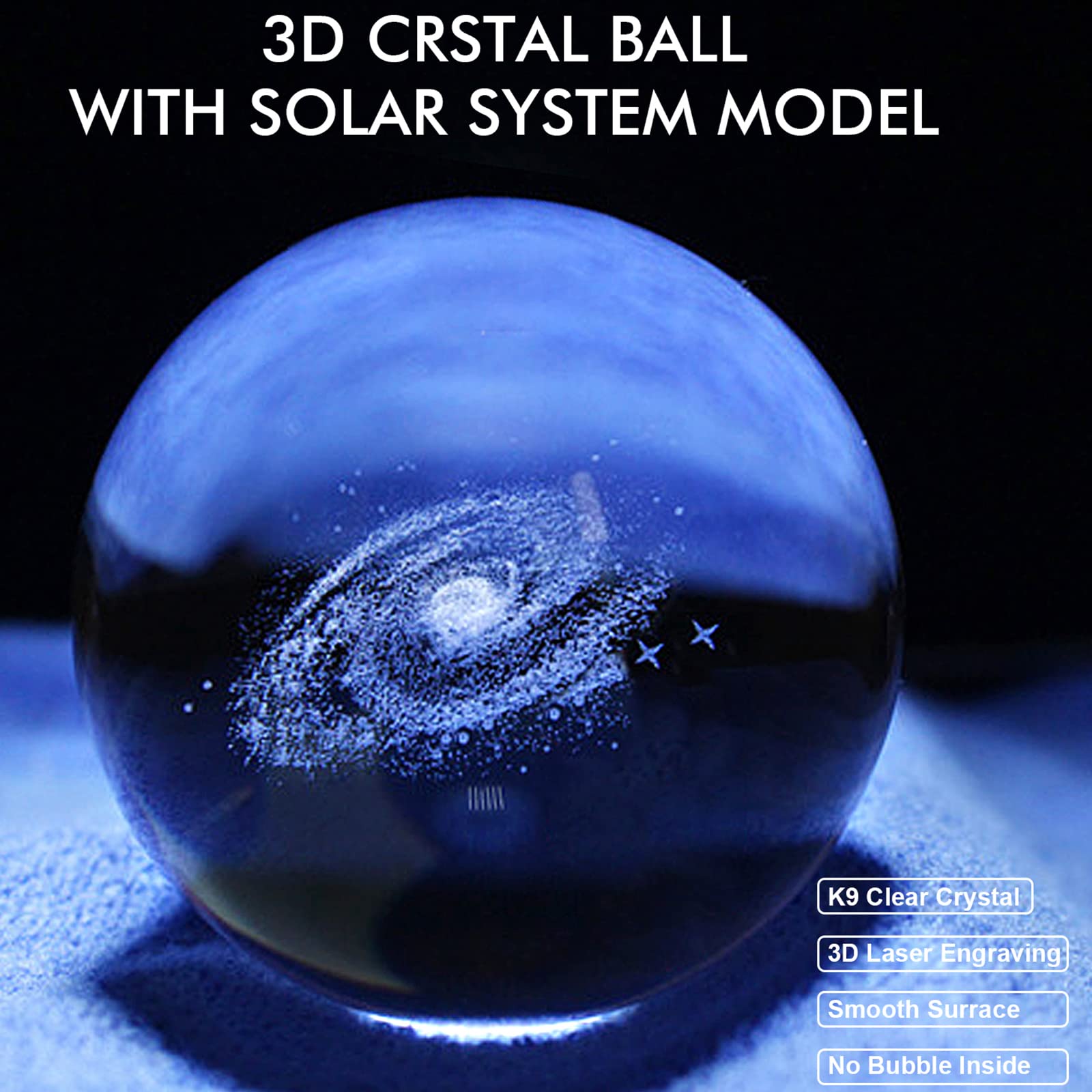 FleekFit | 3D Planet Crystal Ball