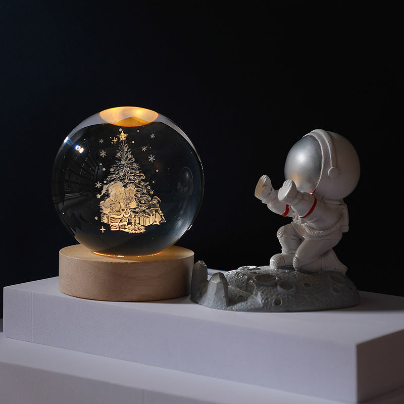 FleekFit | 3D Planet Crystal Ball