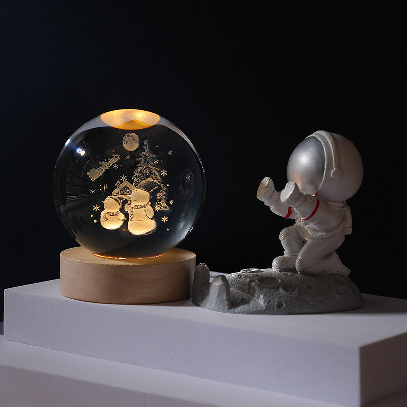 FleekFit | 3D Planet Crystal Ball