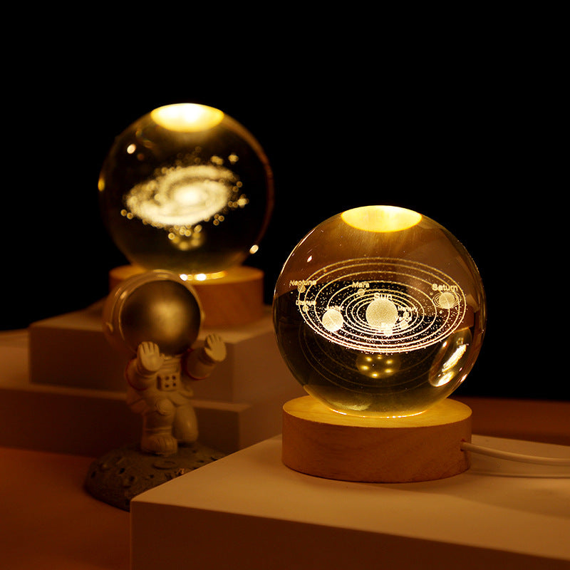 FleekFit | 3D Planet Crystal Ball