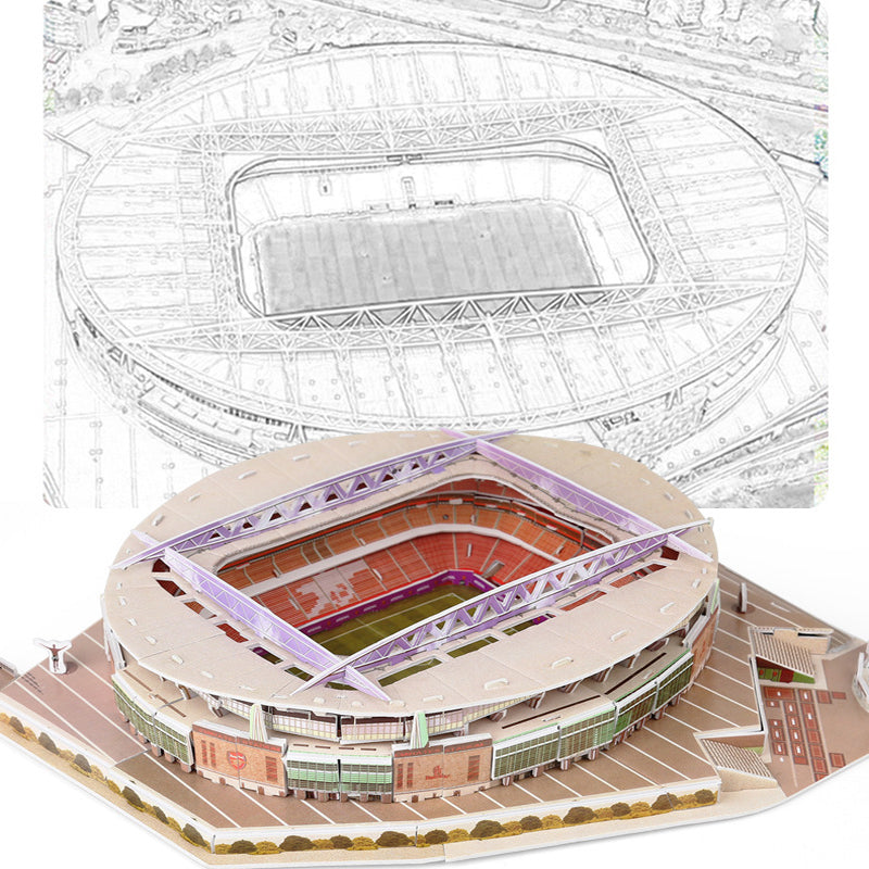 FleekFit | 3D Puzzle Football Stadium