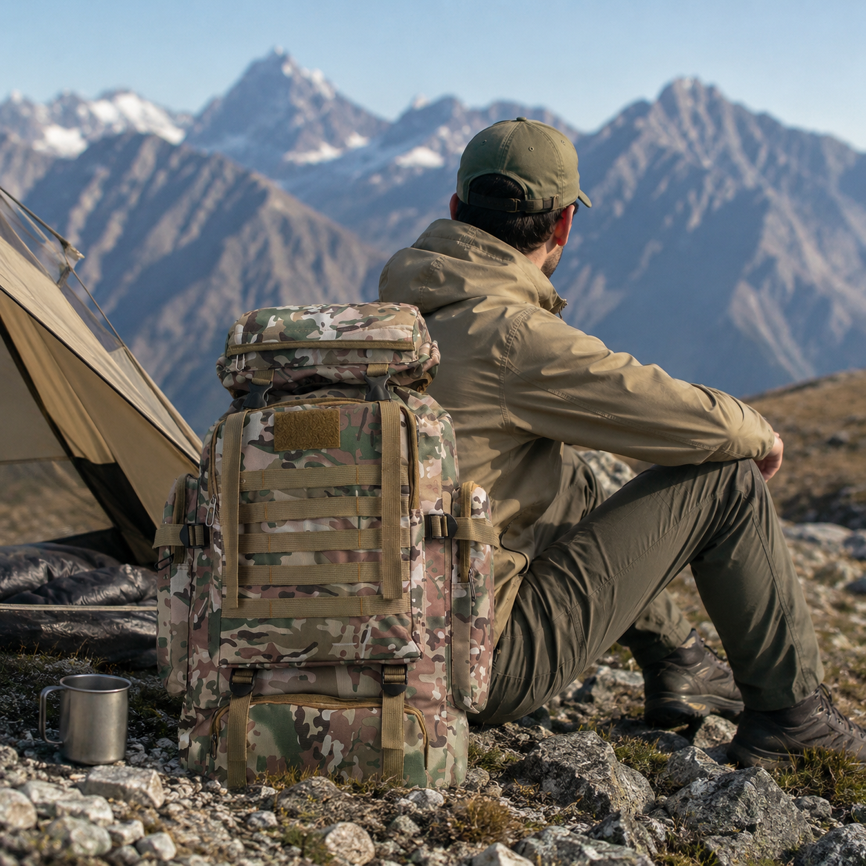 FleekFit | 80 Liter Trekking Backpack