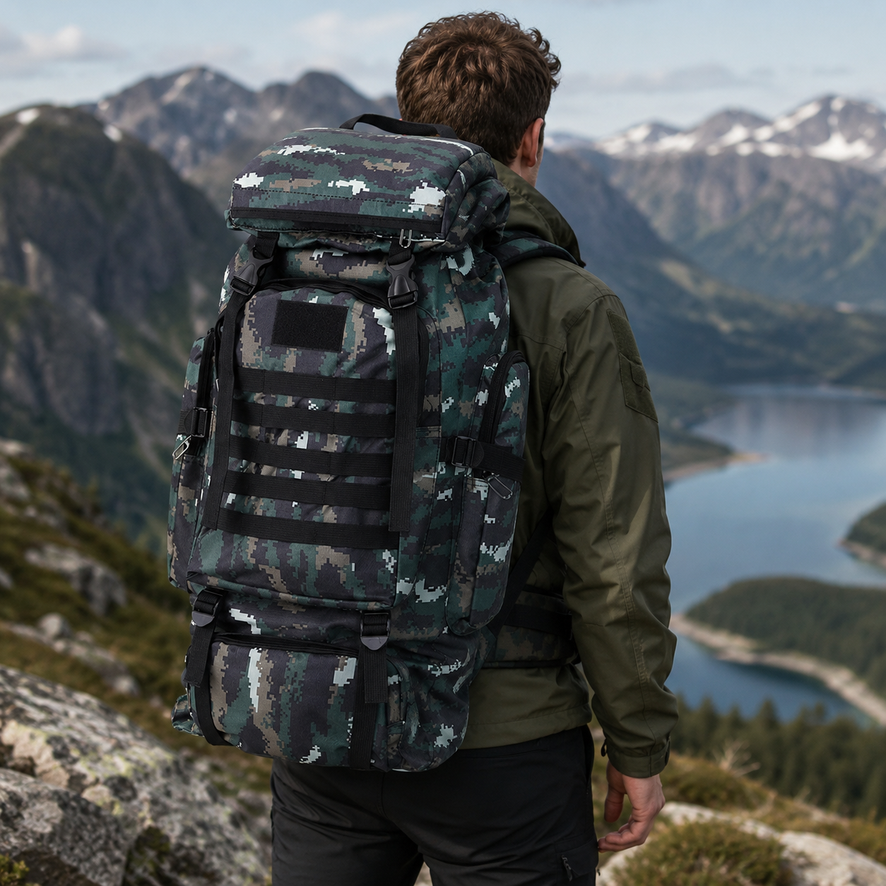 FleekFit | 80 Liter Trekking Backpack