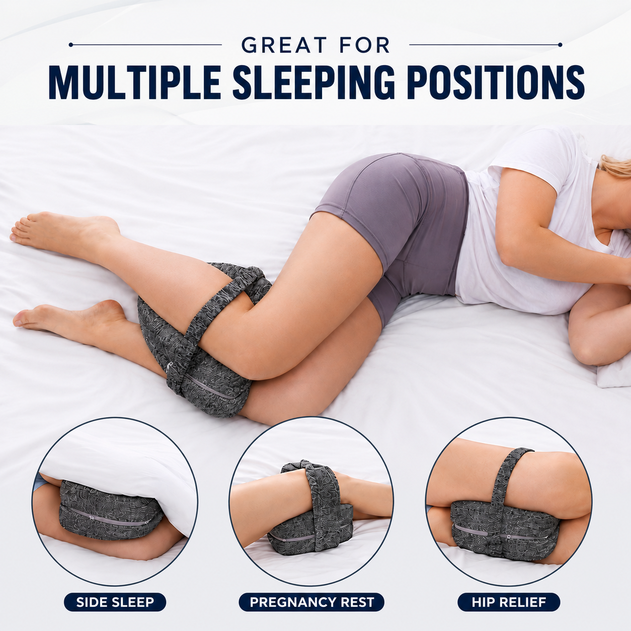 FleekFit | Alignique Contoured Side Sleeper Pillow