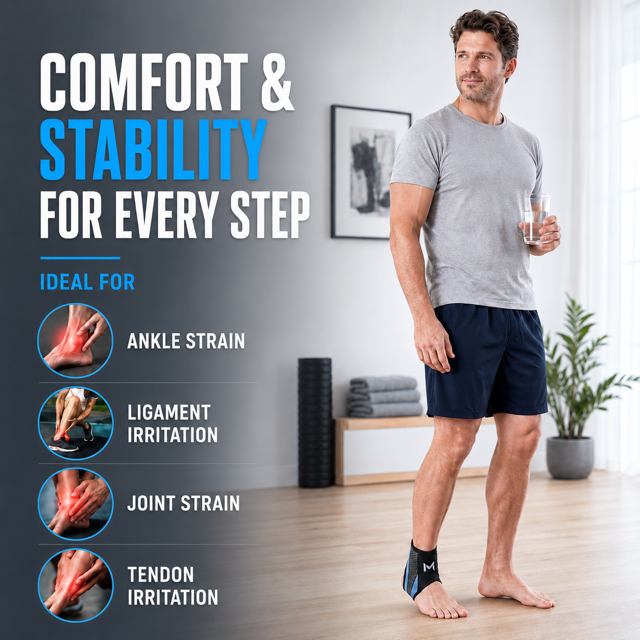 FleekFit | Ankle Compression Support Sleeve
