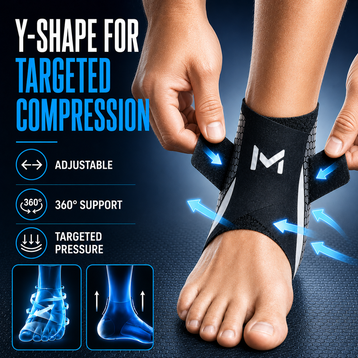 FleekFit | Ankle Compression Support Sleeve