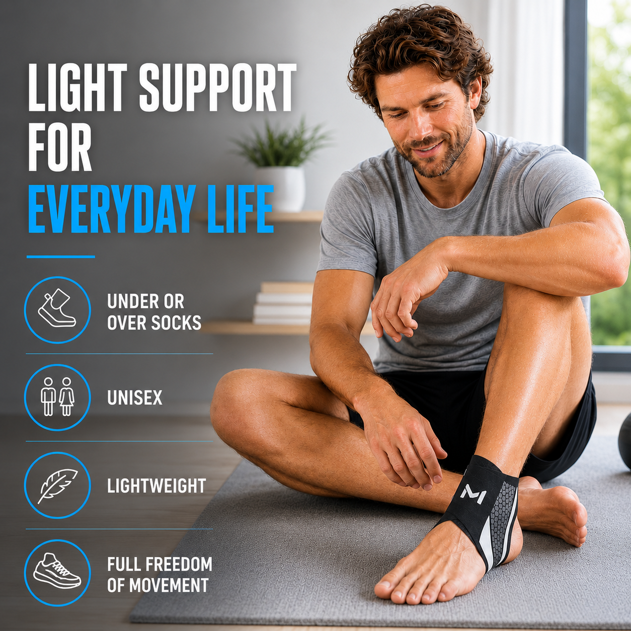 FleekFit | Ankle Compression Support Sleeve
