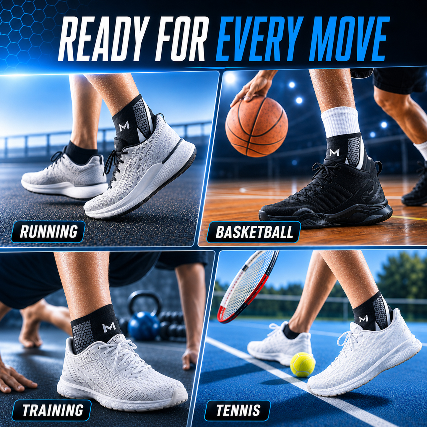 FleekFit | Ankle Compression Support Sleeve