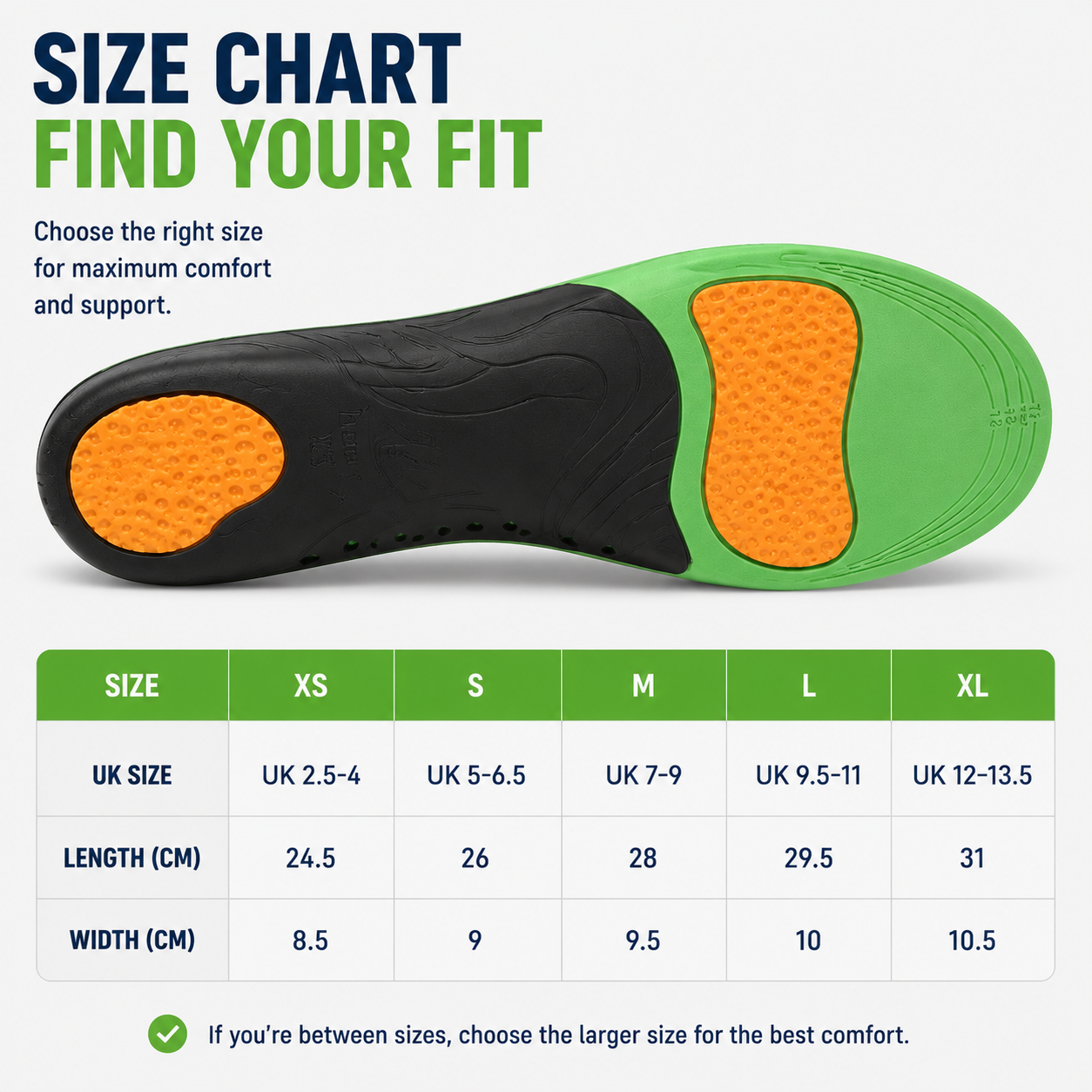 FleekFit | Arcynor Contoured Arch Support Insole