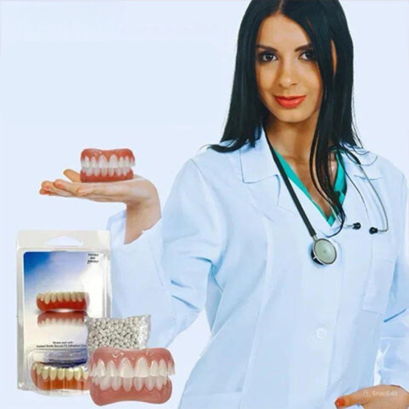 FleekFit | Biocompatible Prosthesis Set for Pain-Free Fit and Natural Smile