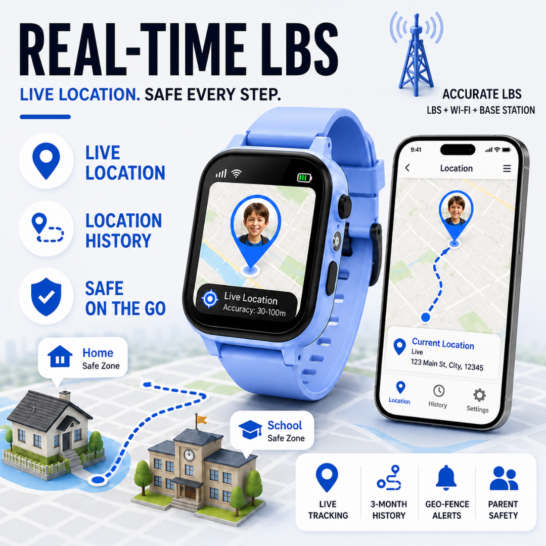 FleekFit | Children's Smart LBS Watch