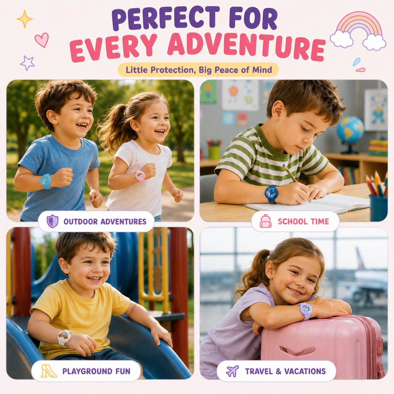 FleekFit | Children Silicone GPS Wristband