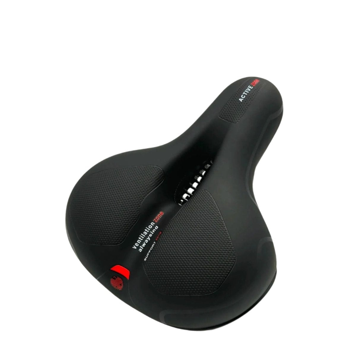 FleekFit | CloudComfort Pro Bicycle Seat | Pressure-Relieving Memory Foam | Black