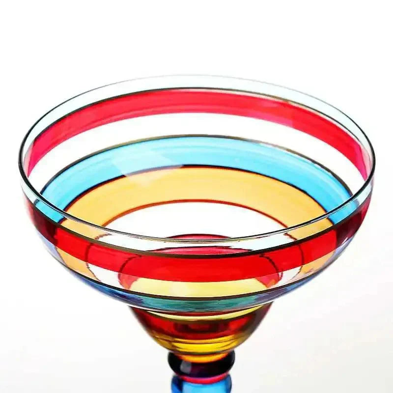 FleekFit | Colorful Margarita Cocktail Glass